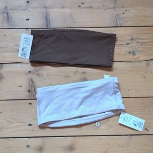 34-**NWT** Bundle of strapless tops